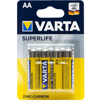 Батарейки R6 Varta Superlife ZnCb AA Батарейки R6 Varta Superlife ZnCb AA