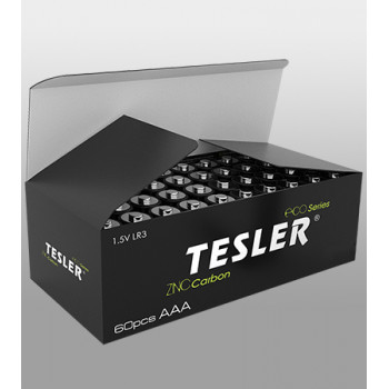 Батарейки TESLER carbon R3 (60в/у) /1200в/я Батарейки TESLER carbon R3 (60в/у) /1200в/я