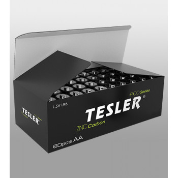 Батарейки TESLER carbon R6 (60в/у) /1200в/я Батарейки TESLER carbon R6 (60в/у) /1200в/я
