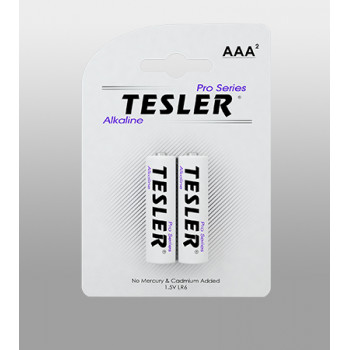 Батарейки TESLER Alkaline R3 (2шт на блістері) LR03-2 (20в/у) Батарейки TESLER Alkaline R3 (2шт на блістері) LR03-2 (20в/у)