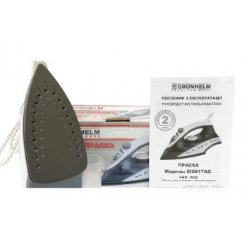 Праска GRUNHELM парова,тефлонова EI8817AG 1800Вт Праска GRUNHELM парова,тефлонова EI8817AG 1800Вт