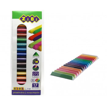 Пластилін @ Zibi Kids 17 кол.(300гр) 6228 4030 Пластилін @ Zibi Kids 17 кол.(300гр) 6228 4030