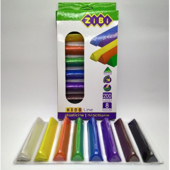 Пластилін @ Zibi Kids 8 кол.(200гр) 6226 /4016 Пластилін @ Zibi Kids 8 кол.(200гр) 6226 /4016
