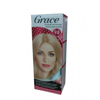 Стійка крем-фарба для волосся Grace 9.8 Попелястий блонд (30шт) 3614 Стійка крем-фарба для волосся Grace 9.8 Попелястий блонд (30шт) 3614