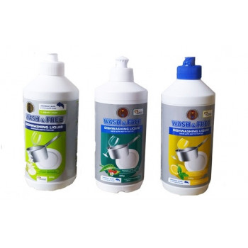 Миюче @ для посуду Wash&Free 500гр алое вера та лісова суниця (15шт) 2843/1348 Миюче @ для посуду Wash&Free 500гр алое вера та лісова суниця (15шт) 2843/1348