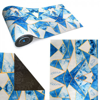 Килимова доріжка Blue marble 0.8*20м JY01019-S Килимова доріжка Blue marble 0.8*20м JY01019-S