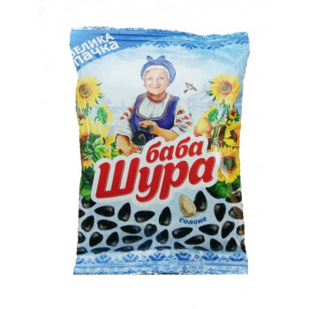 Насіння @ соняшника смажене 145гр Сіль Баба Шура велика пачка (35уп) Насіння @ соняшника смажене 145гр Сіль Баба Шура велика пачка (35уп)