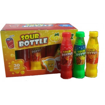 Цукерка карамелька SOUR BOTTLE 24/30*4гр ціна за уп. 2562 Цукерка карамелька SOUR BOTTLE 24/30*4гр ціна за уп. 2562