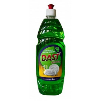 Миюче для посуду Яблуко TM DAST 1 л (18шт) 1529 Миюче для посуду Яблуко TM DAST 1 л (18шт) 1529