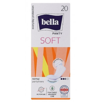 Прокладки @ щоденні Bella Panty Soft (20шт/уп) 24уп/ящ. 0431 Прокладки @ щоденні Bella Panty Soft (20шт/уп) 24уп/ящ. 0431