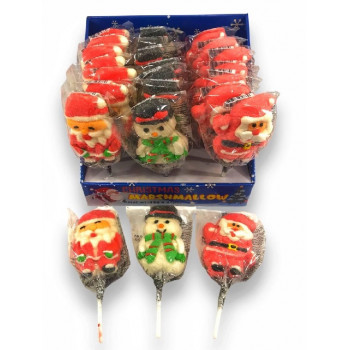 Цукерка на паличці Christmas Marshmallow 6/24*35гр ціна за уп. 4172/9313 Цукерка на паличці Christmas Marshmallow 6/24*35гр ціна за уп. 4172/9313