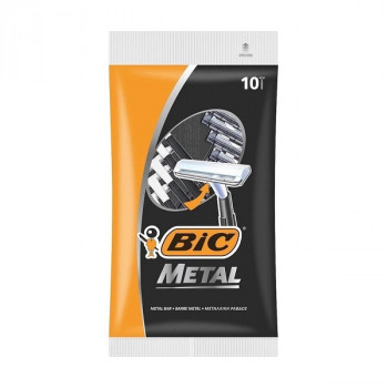 Станки @ BIC METAL 10шт. (20уп/ящ) ціна за уп. 6481 Станки @ BIC METAL 10шт. (20уп/ящ) ціна за уп. 6481