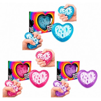 Антистрес ZB-2135 Серце NeeDoh Peace Heart Squishy 9*9см (12шт) Антистрес ZB-2135 Серце NeeDoh Peace Heart Squishy 9*9см (12шт)