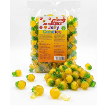 Желейні @ цукерки Jelly 4d Pineapple Pelling gummy 12/1кг ціна за уп. 3195 Желейні @ цукерки Jelly 4d Pineapple Pelling gummy 12/1кг ціна за уп. 3195
