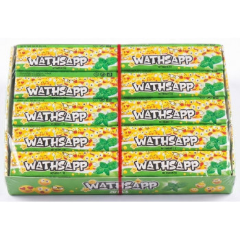 Жуйка + тату WATHSAPP М'ята 30/20*11гр ціна за уп. 2432 Жуйка + тату WATHSAPP М'ята 30/20*11гр ціна за уп. 2432