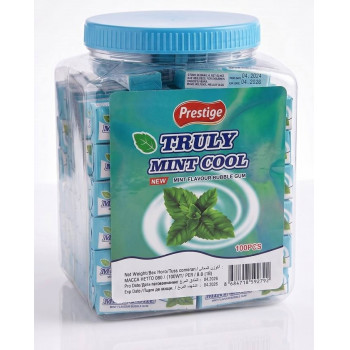 Жувальна гумка із джемом Truly Mint Cool М'ята 10/100*6.8гр ціна за уп. 592792 Жувальна гумка із джемом Truly Mint Cool М'ята 10/100*6.8гр ціна за уп. 592792