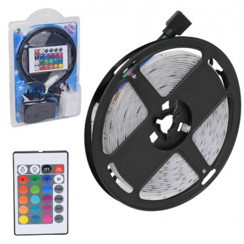 Світлодіодна стрічка 2835 RGB 5м 54led мультиколор+пульт R41750 (60шт) Світлодіодна стрічка 2835 RGB 5м 54led мультиколор+пульт R41750 (60шт)
