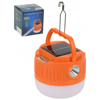 Ліхтарик-лампа 22LED підвісний акум+сонячна панель USB 50W1200mA R93708 (100шт) Ліхтарик-лампа 22LED підвісний акум+сонячна панель USB 50W1200mA R93708 (100шт)