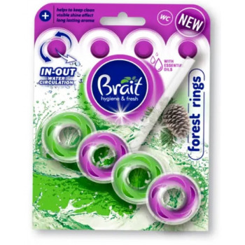 Блок @ для унітазів Brait 40гр Forest Rings (12шт) ціна за уп. 1423 Блок @ для унітазів Brait 40гр Forest Rings (12шт) ціна за уп. 1423