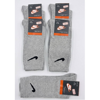 Шкарпетки в/п чоловічі Nike резинка Сірі 41-45р (12шт) Шкарпетки в/п чоловічі Nike резинка Сірі 41-45р (12шт)