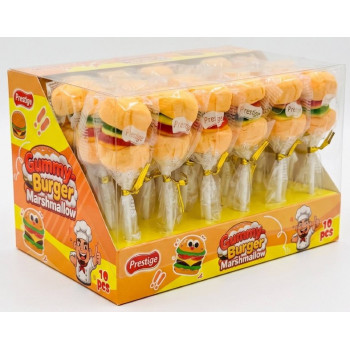 Зефірна цукерка Gummy Burger Marshmallow в кор. 24/30*9гр ціна за уп. 2273 Зефірна цукерка Gummy Burger Marshmallow в кор. 24/30*9гр ціна за уп. 2273