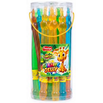 Желейні цукерки Giraffe Jelly 8/24*72гр ціна за уп. 0705 в пл. банці Желейні цукерки Giraffe Jelly 8/24*72гр ціна за уп. 0705 в пл. банці