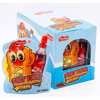 Зефірна цукерка Fast Food Marshmallow + Jam в кор. 12/20*20гр ціна за уп. 2143 Зефірна цукерка Fast Food Marshmallow + Jam в кор. 12/20*20гр ціна за уп. 2143